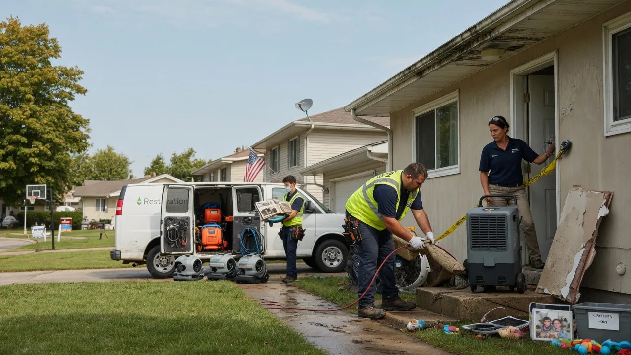Water Damage Restoration in Ball, LA near me